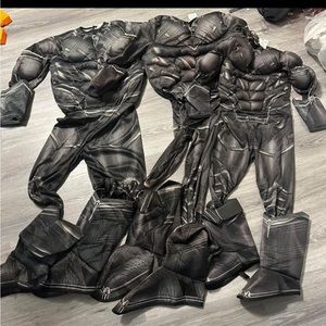 Buy 2 get 1 Black Panther jumpsuits (no mask)